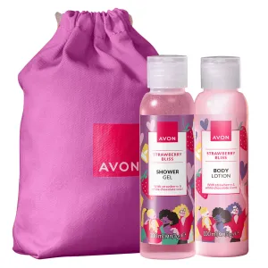 Strawberry Bliss Shower Gel & Body Lotion Duo