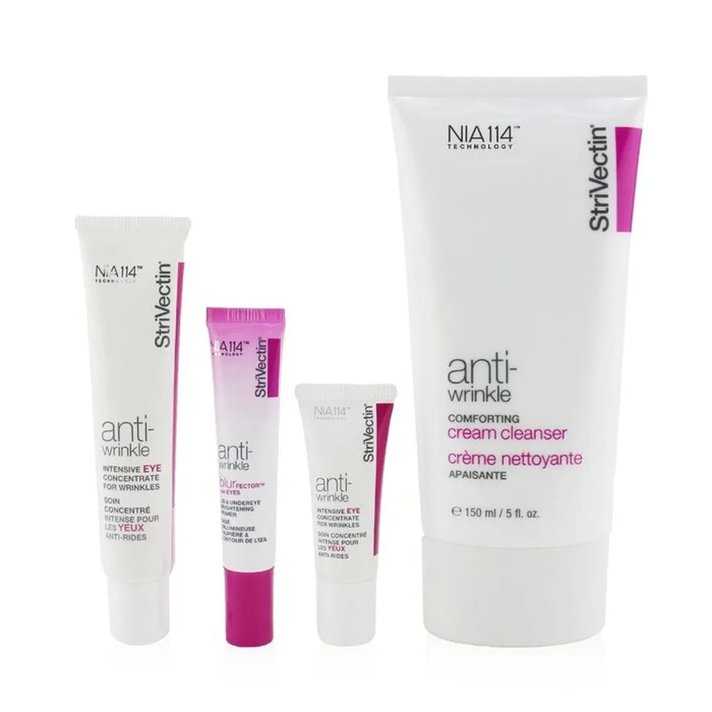 STRIVECTIN - Skin Transforming Collection (Full Size Trio):  Cleanser 150ml   Eye Concentrate (30ml 7ml)   Eyes Primer 10ml