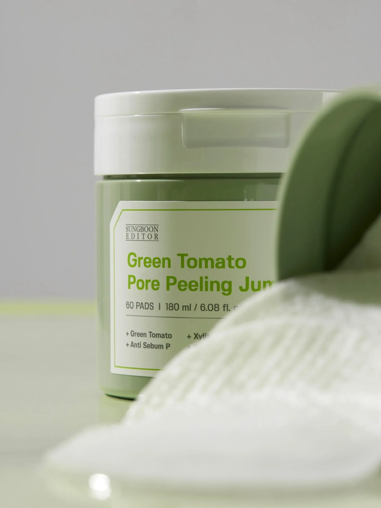 SUNGBOON EDITOR Green Tomato Pore Peeling Jumbo Pad