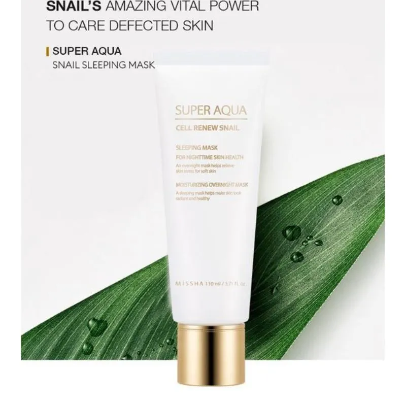 Super Aqua Cell Renew Snail Sleeping Mask