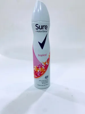 Sure Body Spray - Tropical