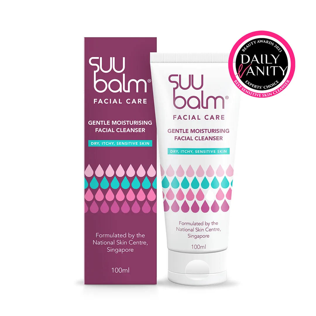 Suu Balm Facial Care Bundle Set (Cleanser 100ml   Cream 50ml)