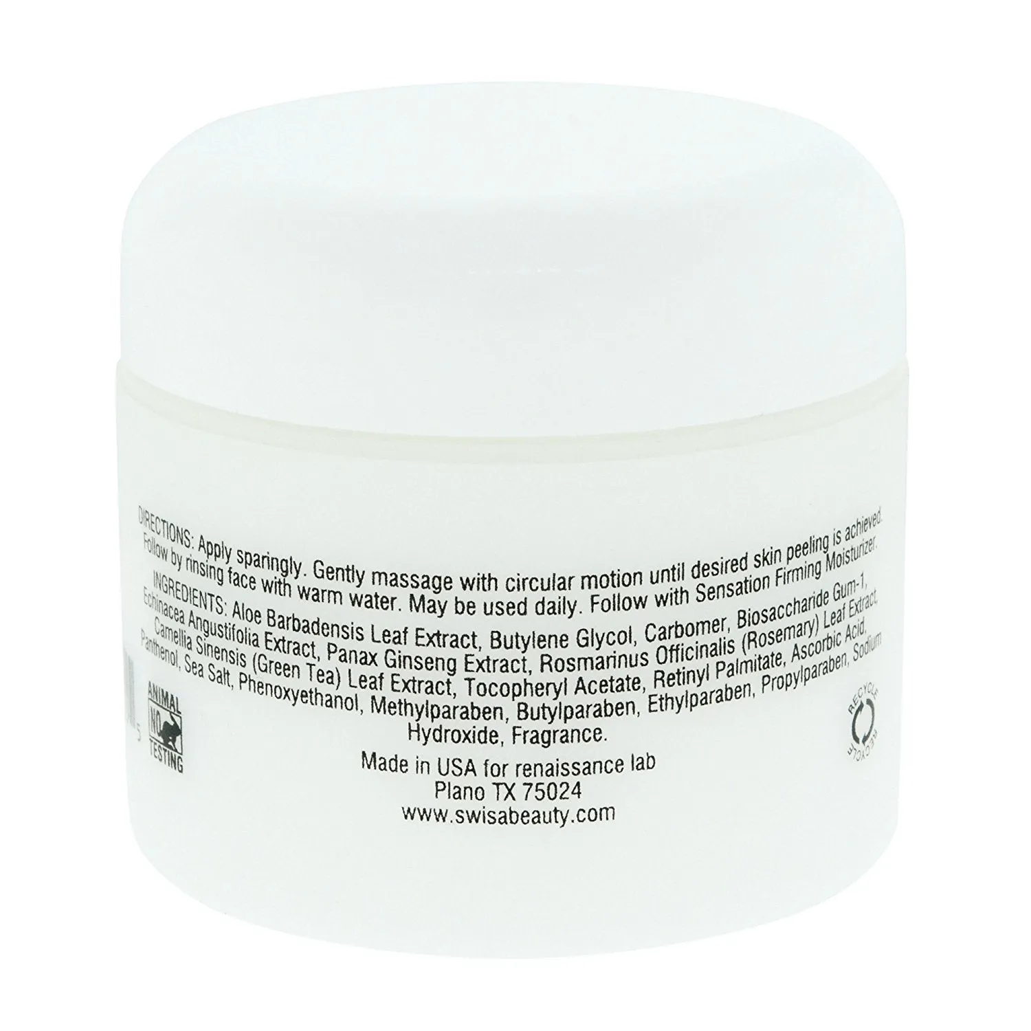 Swisa Beauty Dead Sea Facial Peel - Gentle Exfoliate To Remove Dry And Dead Skin For All Skin Types