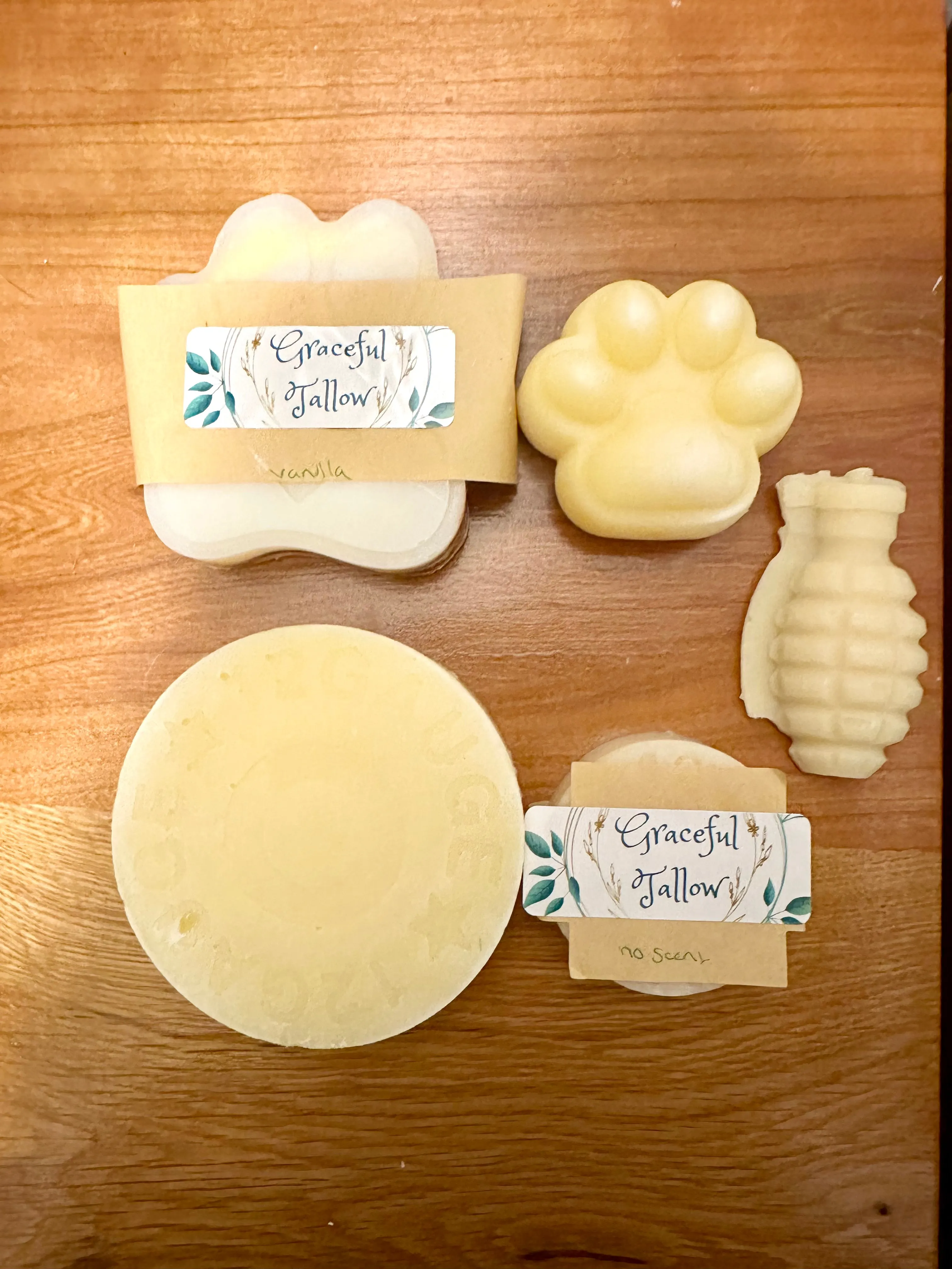 Tallow Shampoo Body Bar Soap Handmade Grass Fed Tallow Soap Bar gift Carnivore diet Animal Based Soap Handcrafted Home Made All Natural Bars