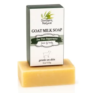Tea Tree Peppermint Goat Milk Soap