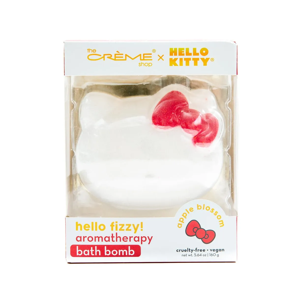 The Creme Shop Hello Kitty Aromatherapy Fizzy Bath Bomb Apple Blossom