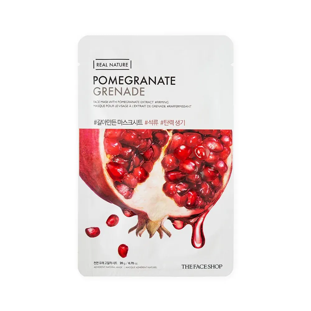The Face Shop Real Nature Face Mask with Pomegranate Extract