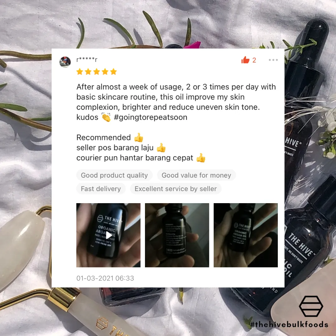 The Hive Argan Oil (15ml)