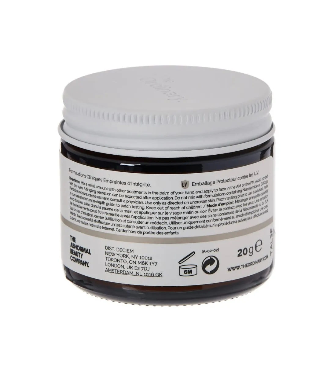 The Ordinary 100% L-Ascorbic Acid Powder Fine 325 Mesh Topical Powder w/ Vitamin C