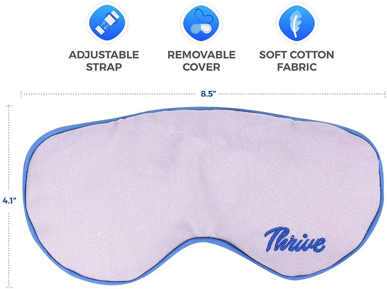Thrive Warm & Cold Eye Compress for Dry Eyes and Eye Care