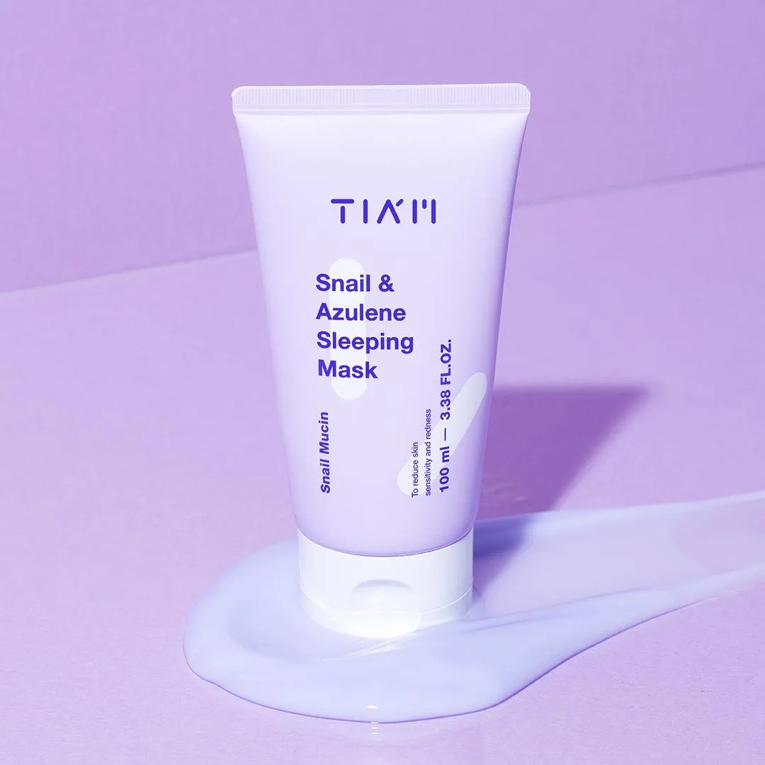 TIAM Snail & Azulene Sleeping Mask - 100ml