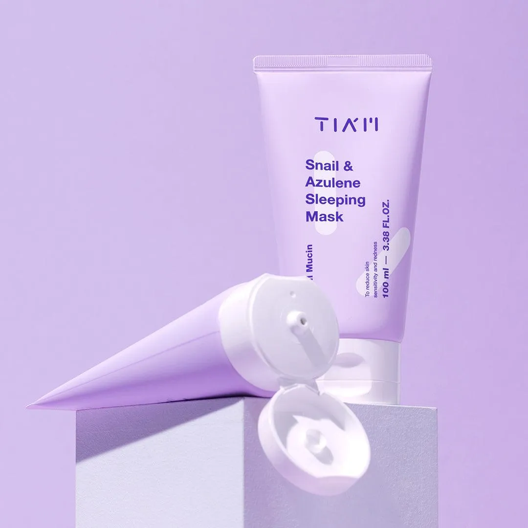 TIAM Snail & Azulene Sleeping Mask - 100ml