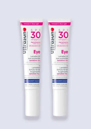 Ultrasun Eye Cream SPF 30 15ml - 2 Pack
