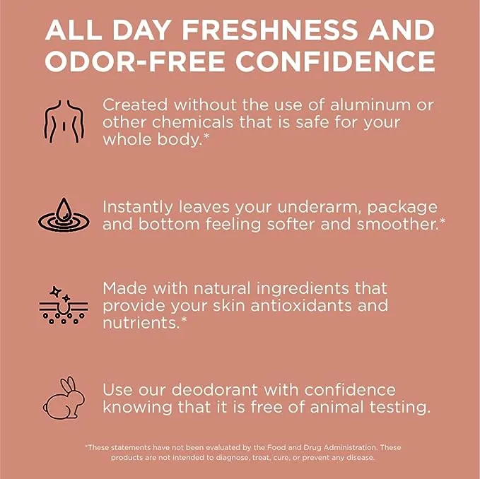 UNSCENTED DEODORANT BY PURE FOR MEN