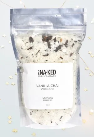 Vanilla Chai Salt Soak