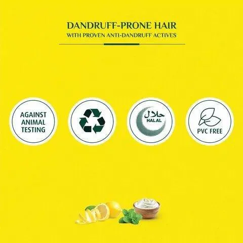 Vatika Lemon And Yoghurt Dandruff Guard Shampoo 2 x 400ml