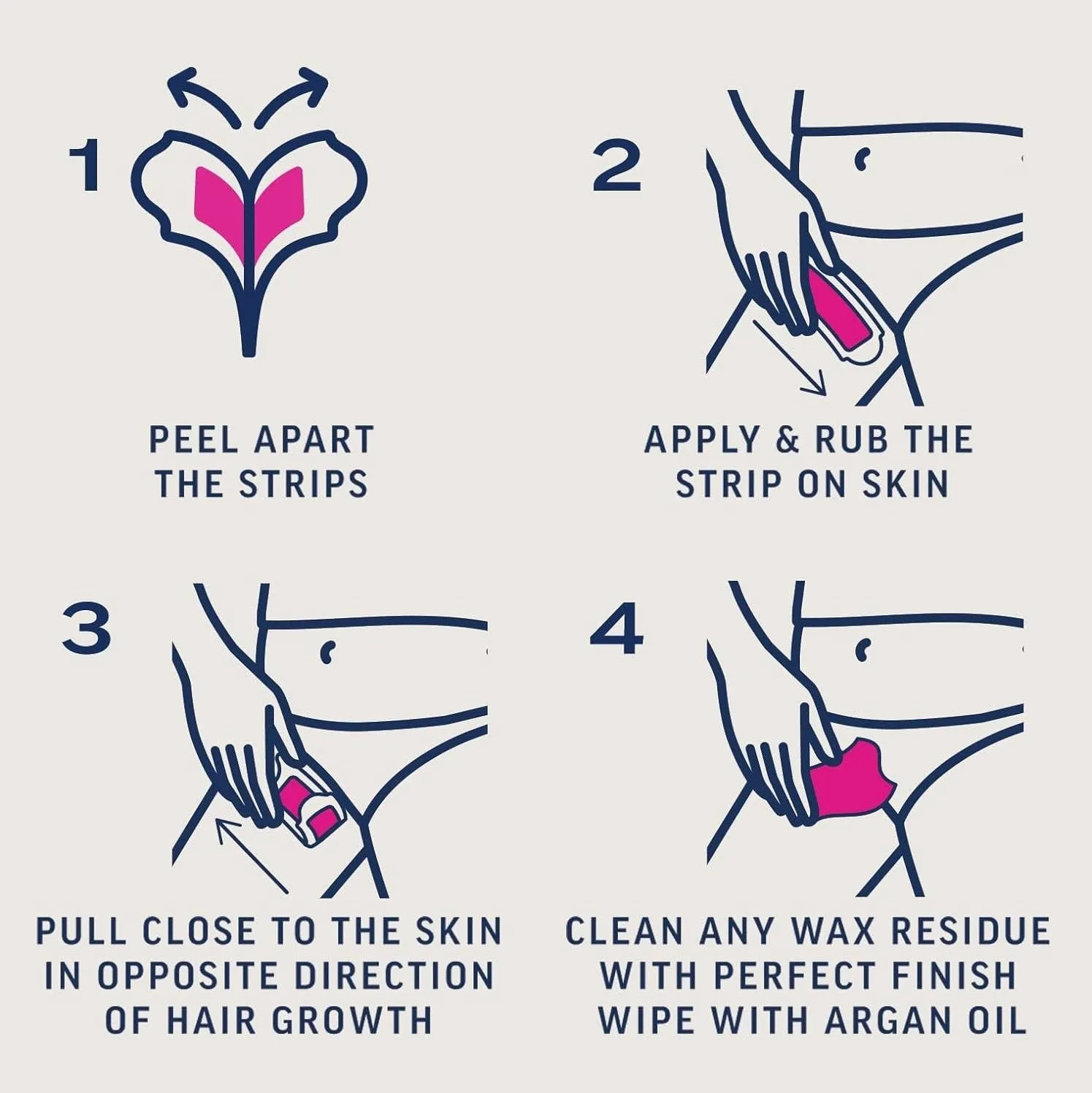 Veet Expert Wax Strips Bikini Sensitive 30S