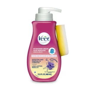 VEET in showeer 6 minute cream hair remover كريم ازالة الشعر خلال ستة دقائق من فيت
