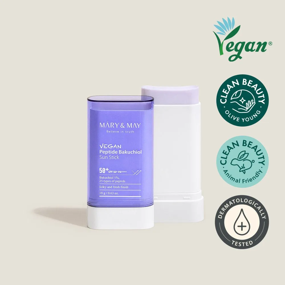 Vegan Peptide Bakuchiol Sun Stick SPF50  PA     18g
