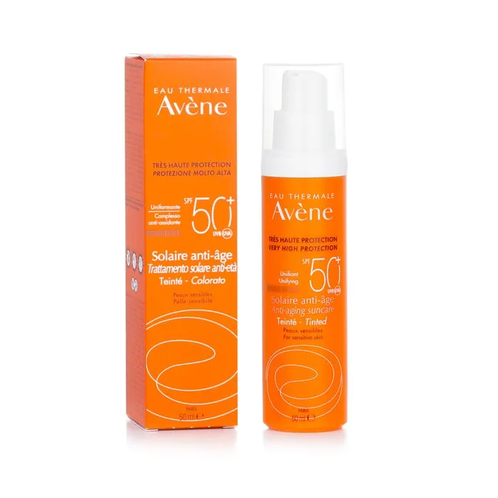 Very High Protection Unifying Tinted Anti-aging Suncare Spf 50 - For Sensitive Skin - 50ml/1.7oz