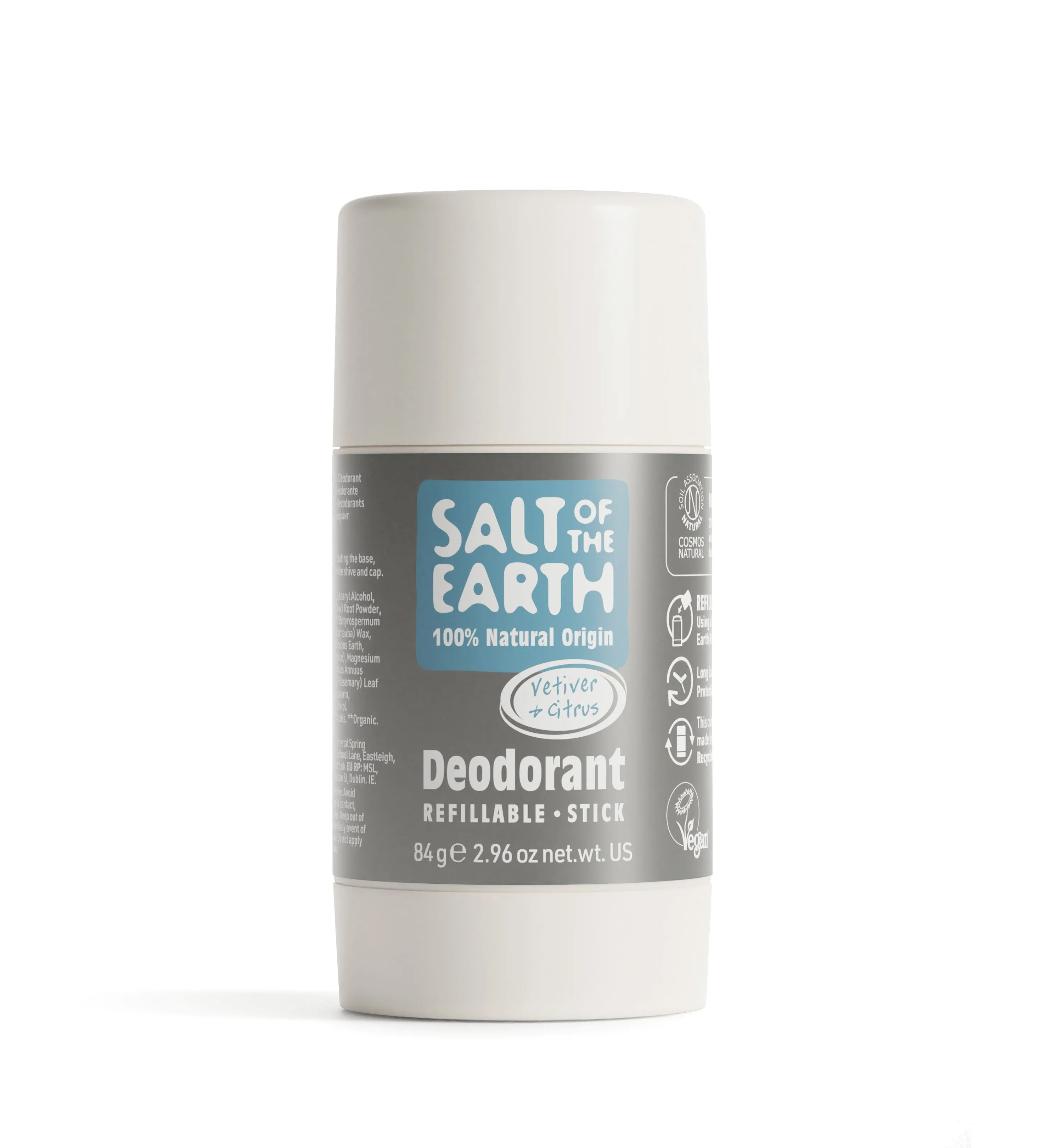 Vetiver & Citrus Natural Deodorant Stick