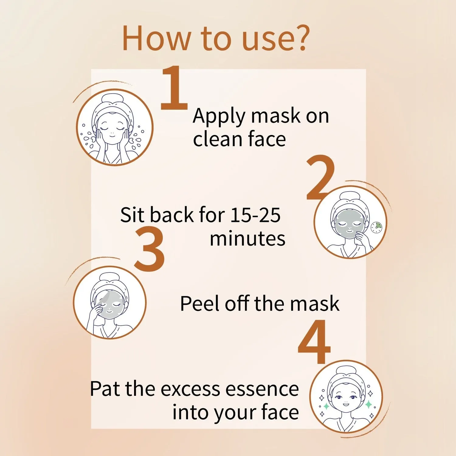 Vitamin C Rich Oat Silk & Honey Face Serum Sheet Mask 20g