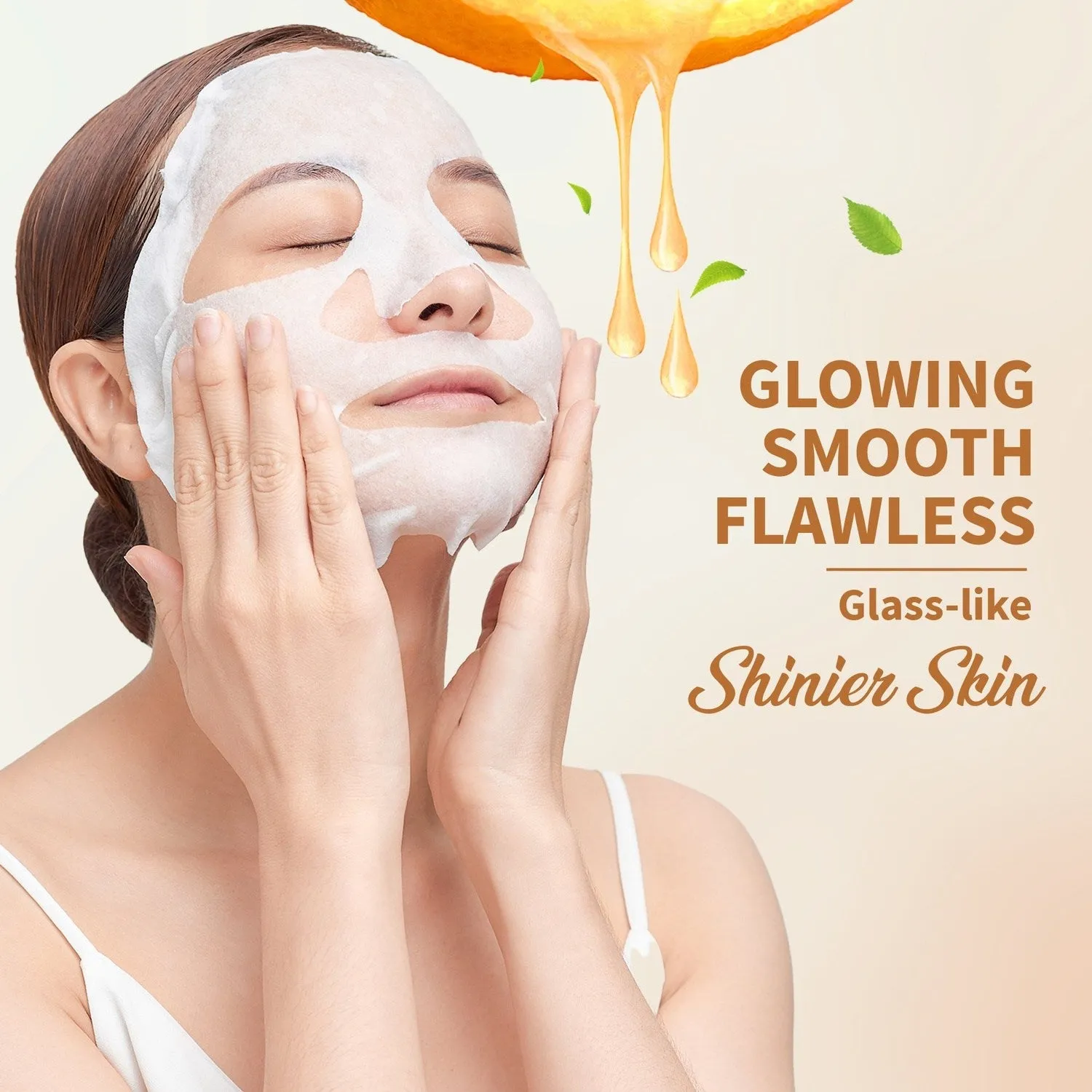 Vitamin C Rich Oat Silk & Honey Face Serum Sheet Mask 20g