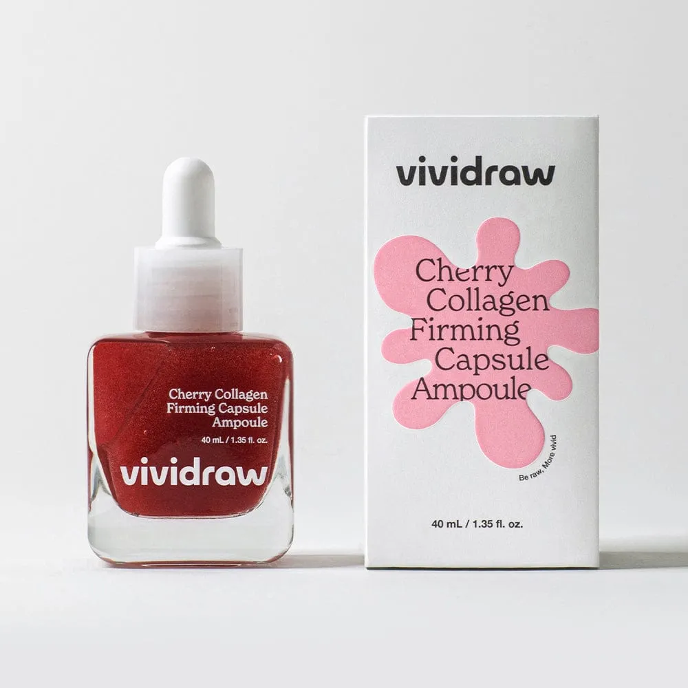 Vividraw Cherry Collagen Firming Capsule Ampoule