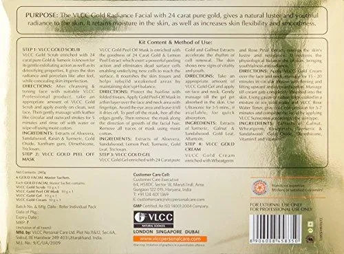 VLCC Gold Radiance Facial Kit