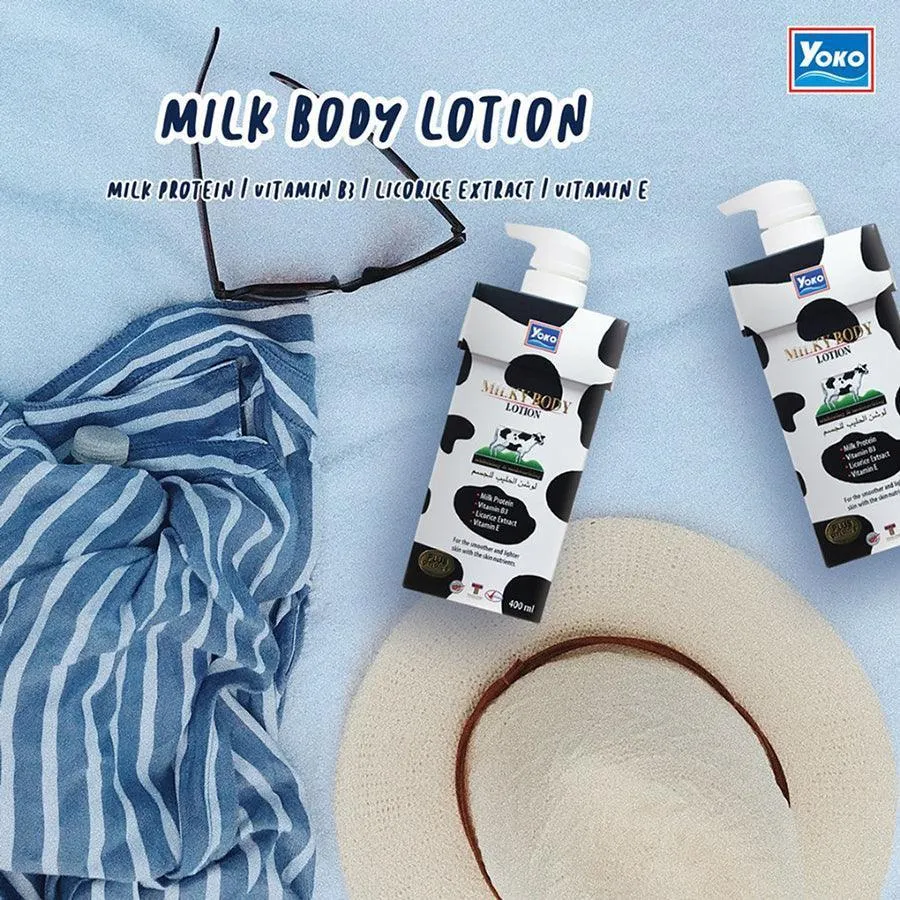 Yoko Milky Body Lotion whitening & moisturizing - 400ml