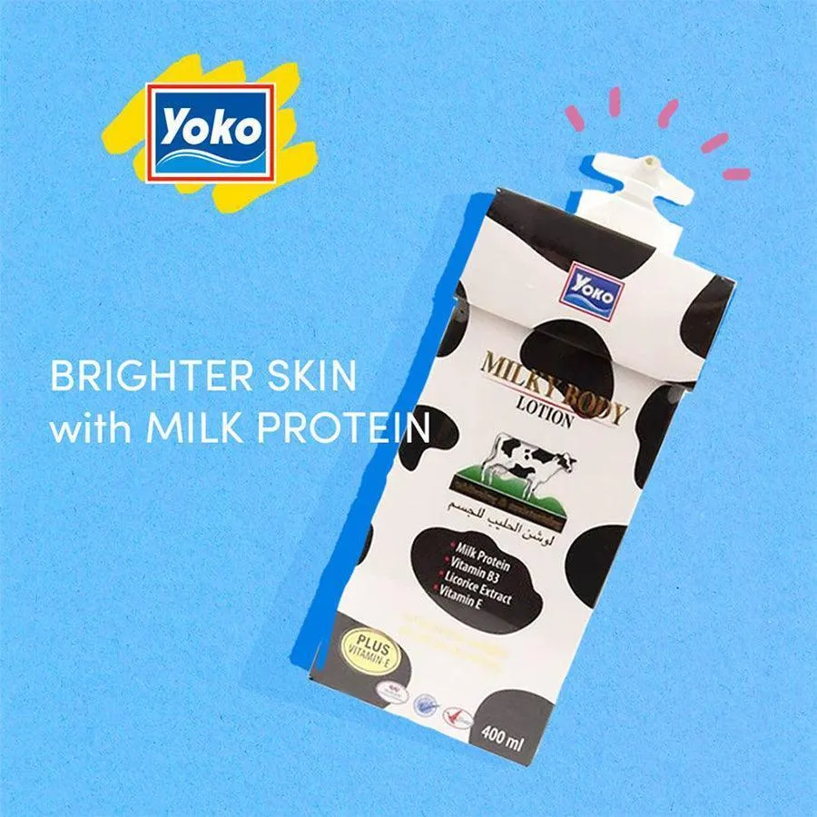 Yoko Milky Body Lotion whitening & moisturizing - 400ml
