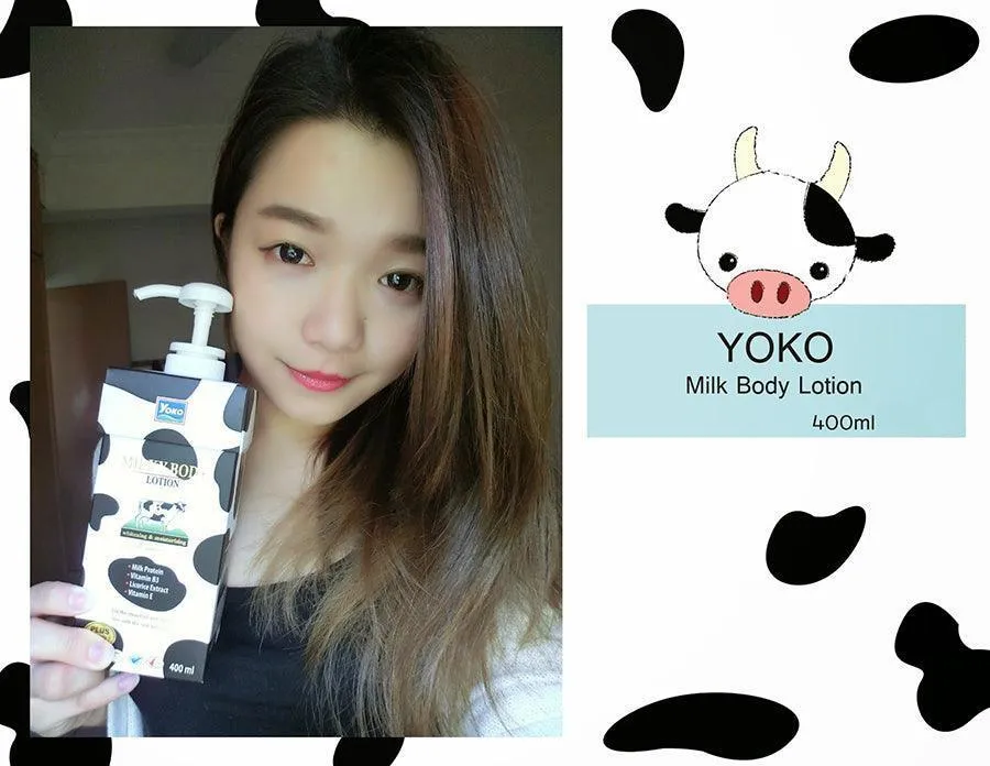 Yoko Milky Body Lotion whitening & moisturizing - 400ml