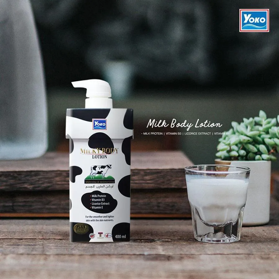 Yoko Milky Body Lotion whitening & moisturizing - 400ml