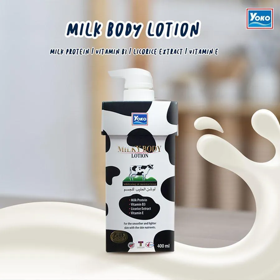 Yoko Milky Body Lotion whitening & moisturizing - 400ml
