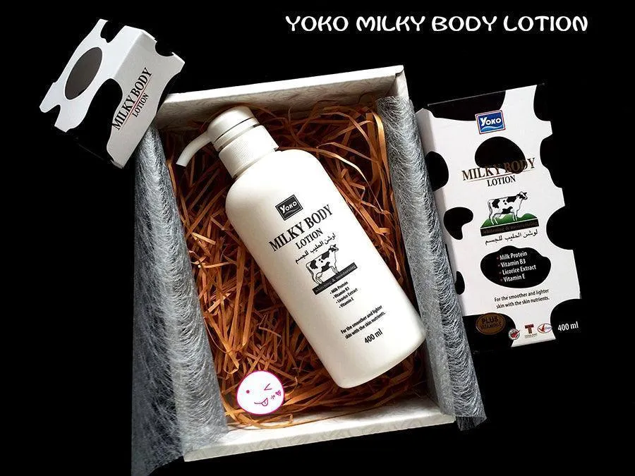 Yoko Milky Body Lotion whitening & moisturizing - 400ml
