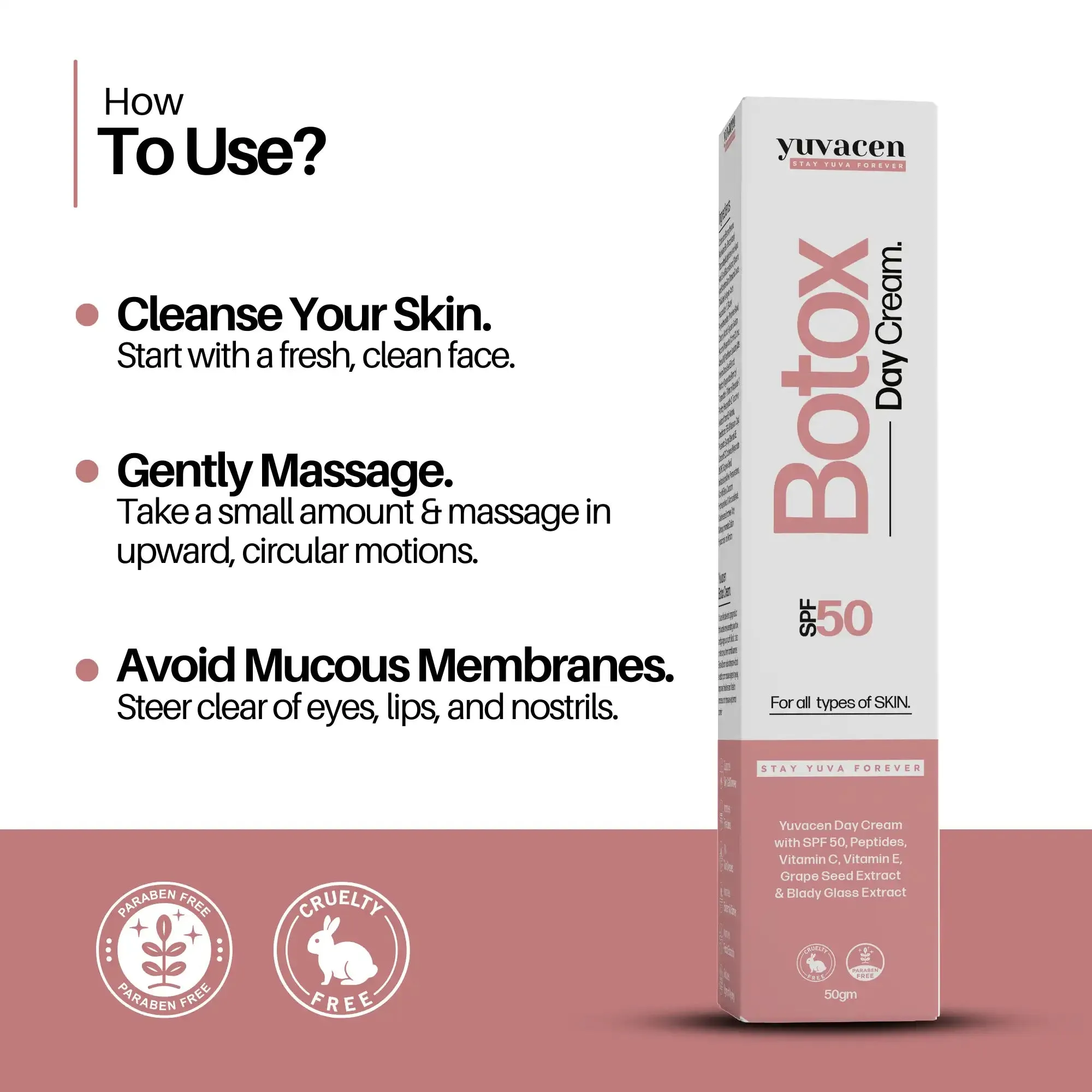 Yuvacen Botox Day Cream | For Anti-Aging Skin