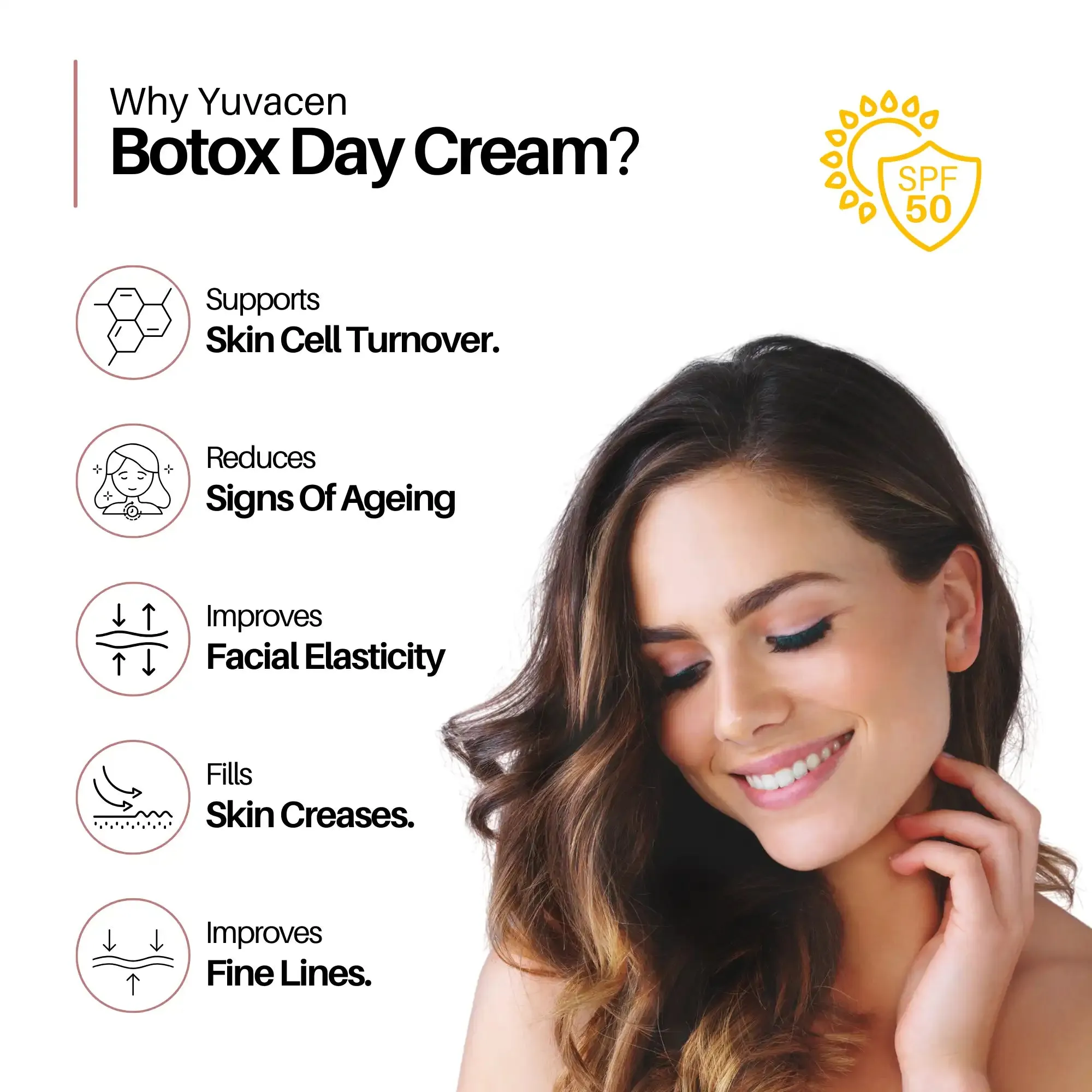 Yuvacen Botox Day Cream | For Anti-Aging Skin